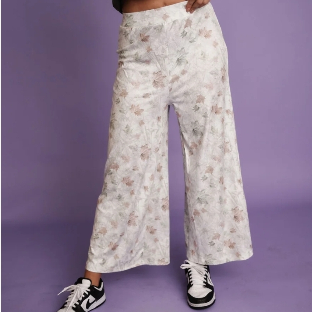 WKND Chasers Camo Wide-Leg Flare Pants